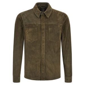 Giorgio Brato Men's Suede Shirt Gloves